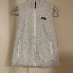 Patagonia Off-White Fleece Vest
